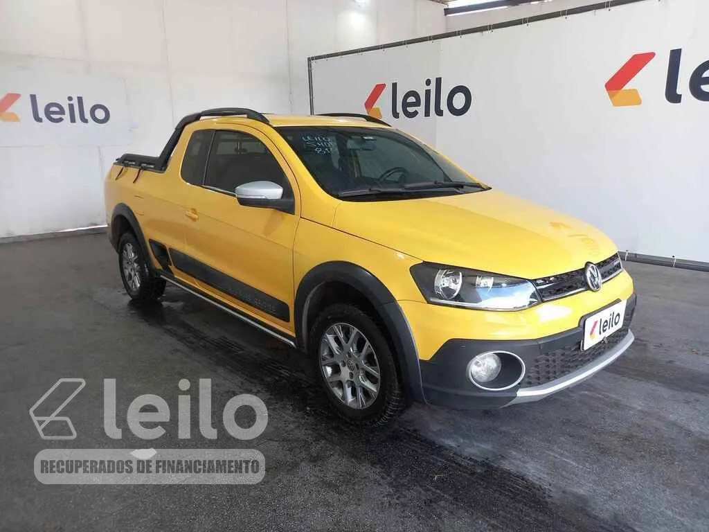 LOTE 001 - VOLKSWAGEN SAVEIRO CROSS MA 2015